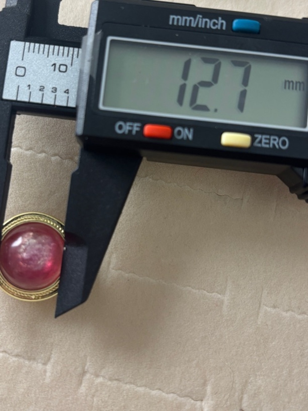 1 ~ Birthstone Rings | Ruby | Adjustable | Nickel Free | July - Picture 7 of 9